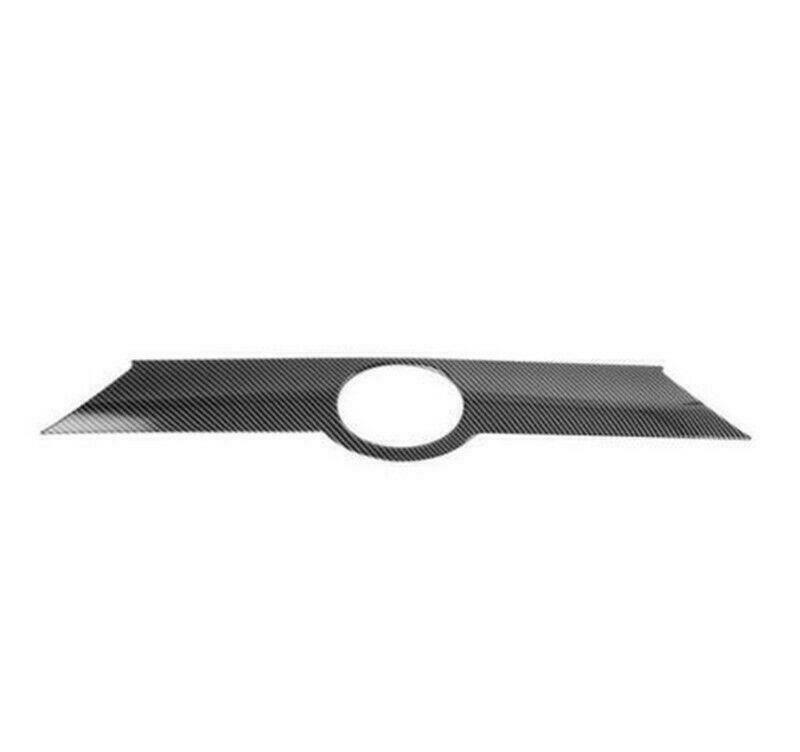Carbon Fiber Rear Door Trunk Middle Cover Trim for Toyota Highlander 2020-2024