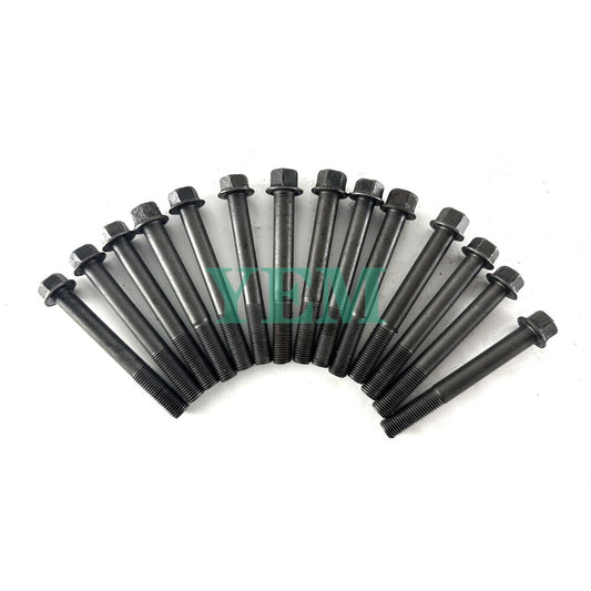 1 Set Engine Head Bolt 14pcs For Yanmar 3TNV80 Engine 3TNV80 Cylinder Head Bolt