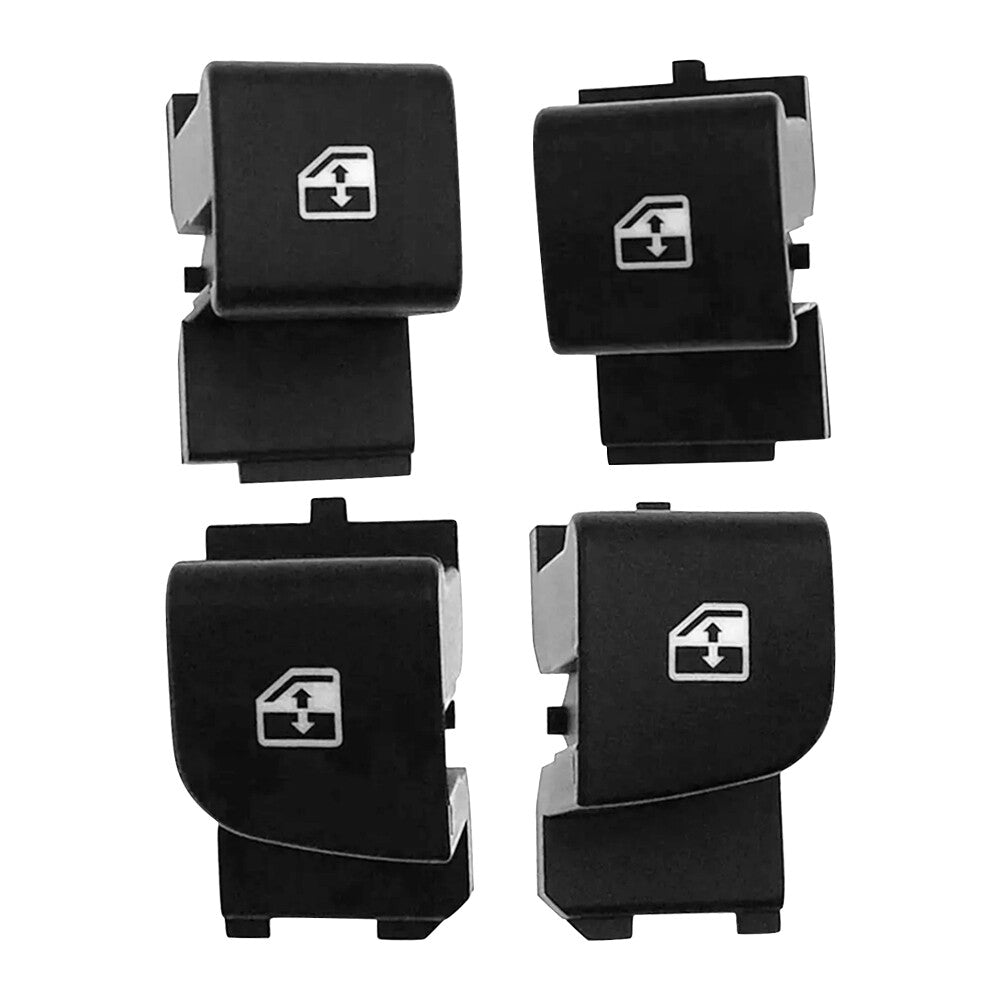 4Pcs Front Master Window Switch Button Cover Replacement For Quattroporte M139
