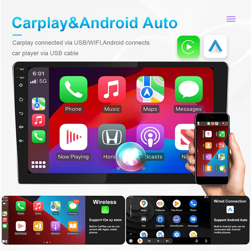 Android Carplay Car Radio for Audi for A4 B6 S4 RS4 2000-2006 GPS Multimedia Player