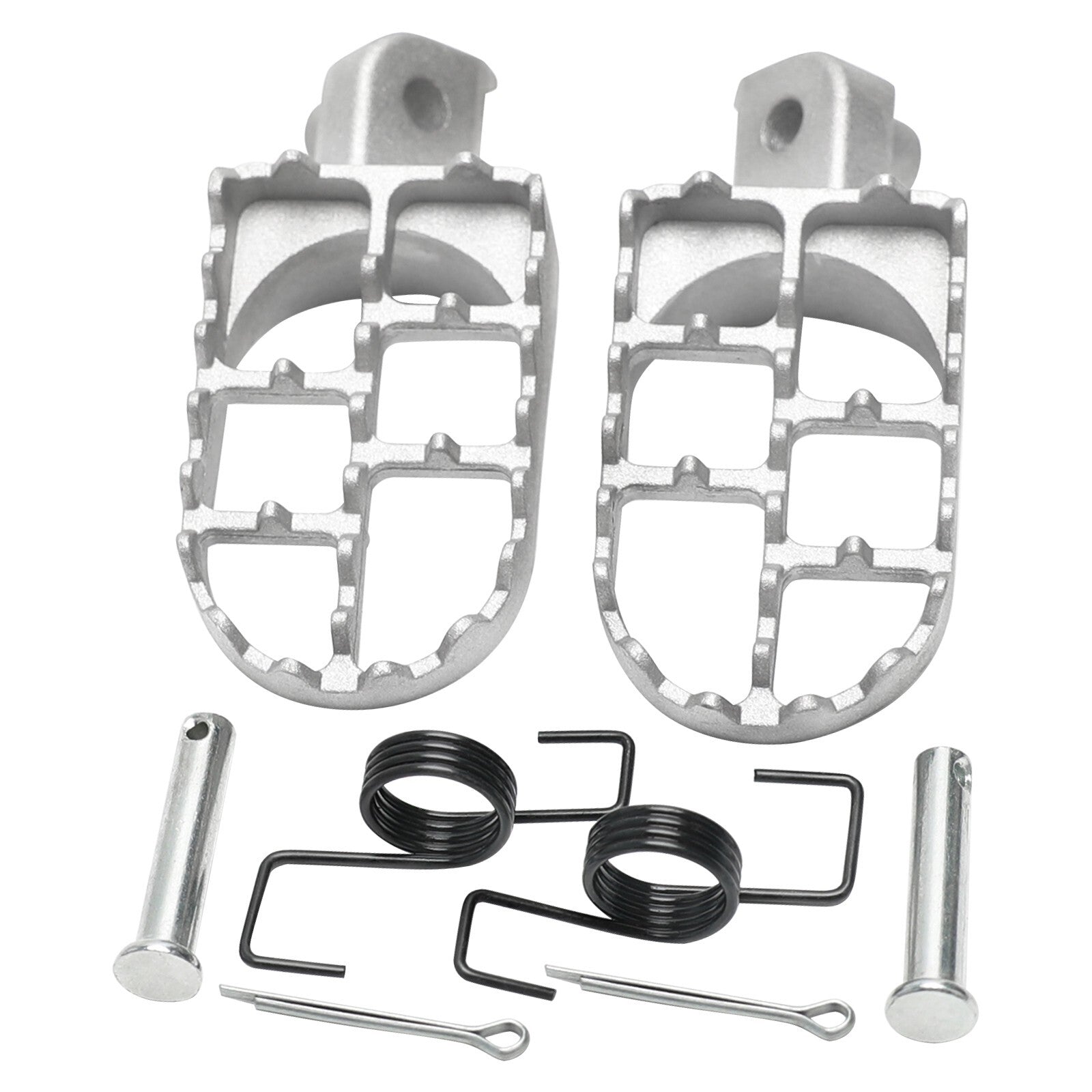 2-pack of foot pegs and footstools suitable for CRF50, XR70, CRF110, SSR 110, KLX110, XR50, CRF70