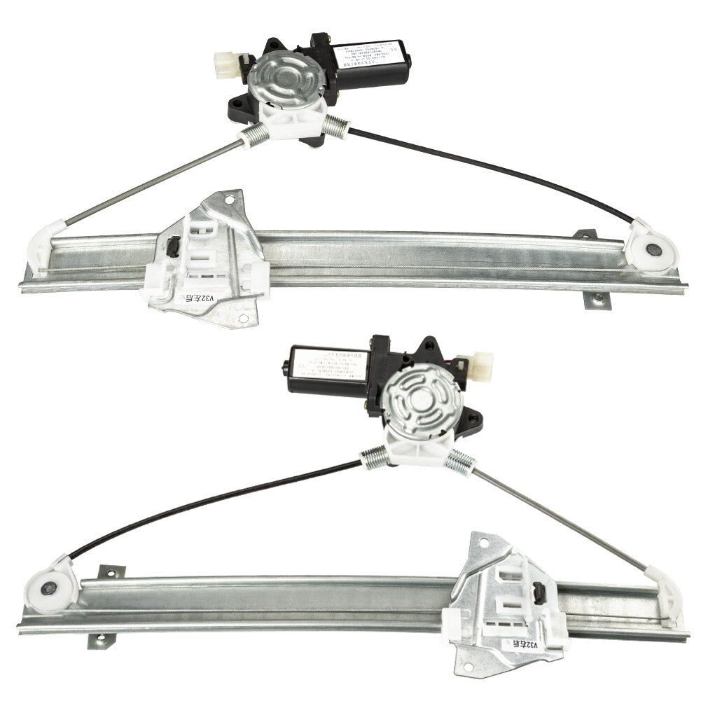 2PCS Left+Right Rear Power Window Regulator Motor for Mitsubishi Montero 1992-00