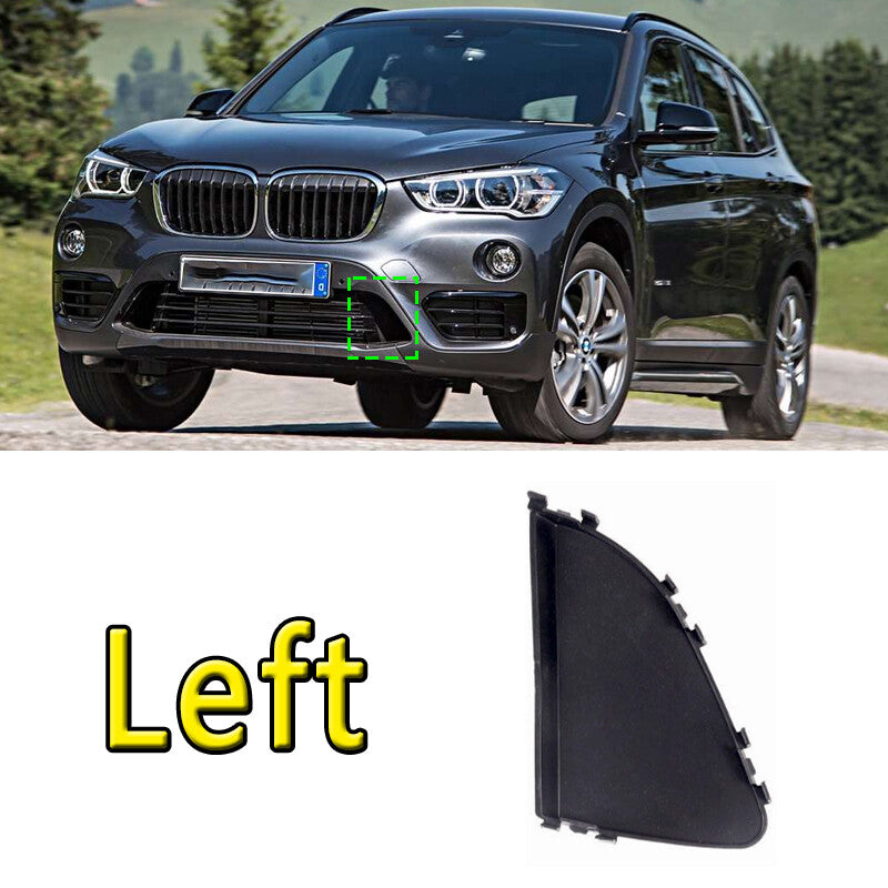 For 2016 2017 2018-2019 for BMW X1 F48 F49 Bumper Center Grille Left Closed Cover