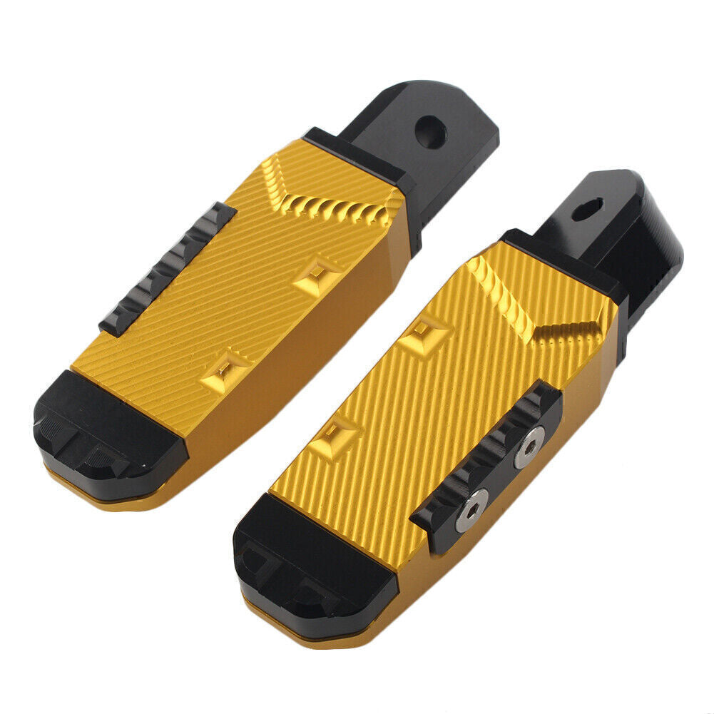 for Yamaha YZF R1 R6 R1M R1S Rear Passenger Footrests Foot Pegs Pedal Pads