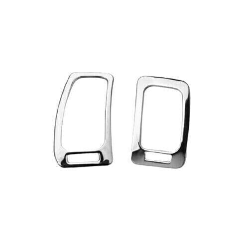for Kia K3 Forte 2014-18 Chrome Steel Inner LR AC Air Outlet Vent Cover Trim 2X