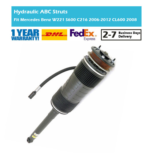 Rear Left Hydraulic ABC Suspension Strut Fit for Mercedes S-Class W221 C216 2006-13