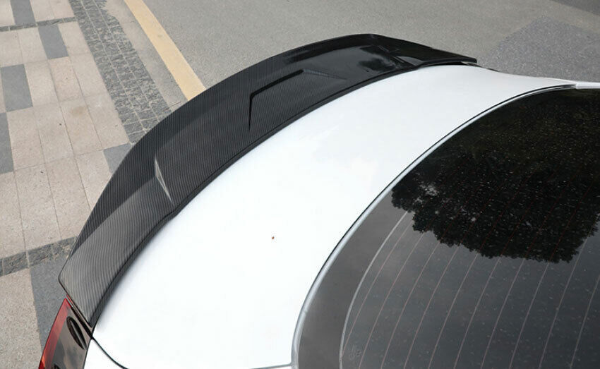 for Hyundai Sonata 2020-23 Carbon Fiber ABS Rear Tail Trunk Spoiler Wing Lip Car