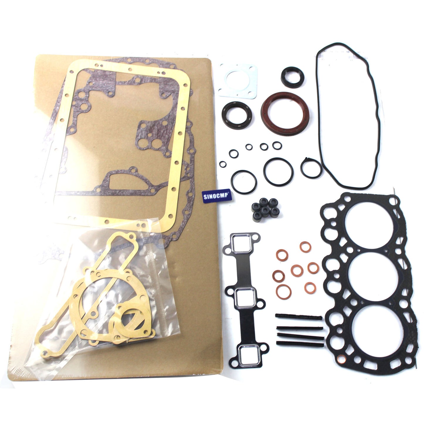 Engine Overhaul Gasket Kit for Mitsubishi L3E Diesel Tractor Loader  Generator
