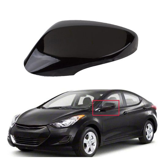 For 2011-2016 for Hyundai for Elantra 876163X000 Left Driver Side Mirror Cover Black New