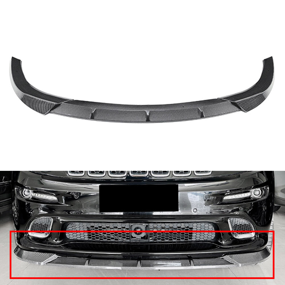 Front Bumper Lip Spoiler Splitter for Jeep Grand Cherokee SRT SRT8 2012-2016