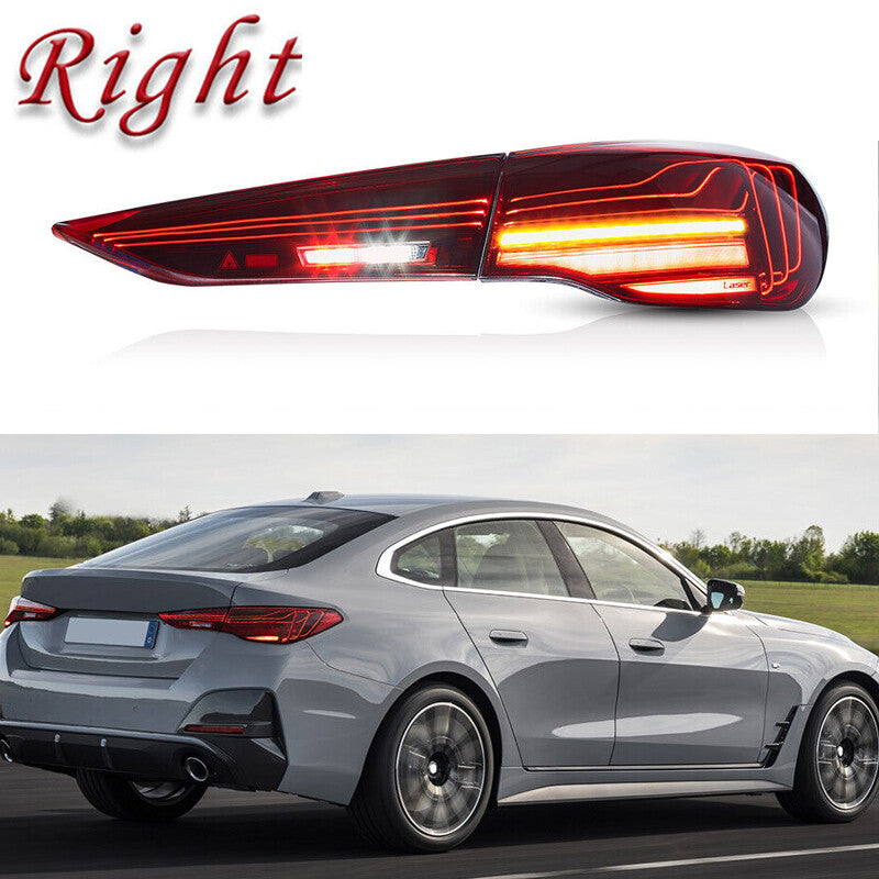 Right-hand VLAND LED taillights for BMW 4 Series 2020+ G22 G23 G26 G82 M4 CSL with red lens