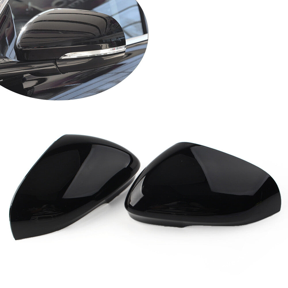 Pair Side Mirror Cap Cover for Jaguar XJ XJR XF XFR XFR-S XK XKR XKR-S I-Pace XE