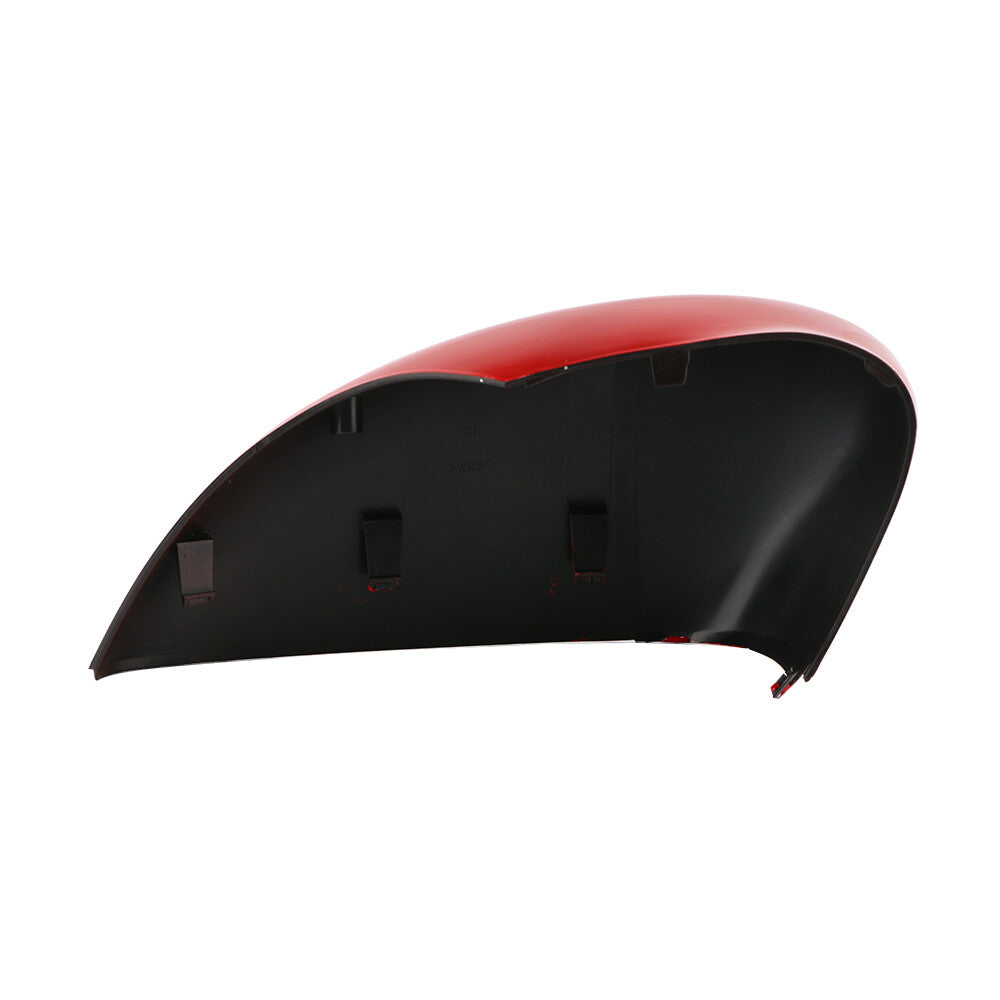 Right Wing Door Rearview Mirror Cover Cap for Ford Fiesta MK7 2008-2017 Red