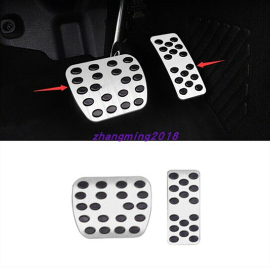 2P Stainless Interior Accelerator Pedal Cover Trim for Benz GLB X247 2019-2021