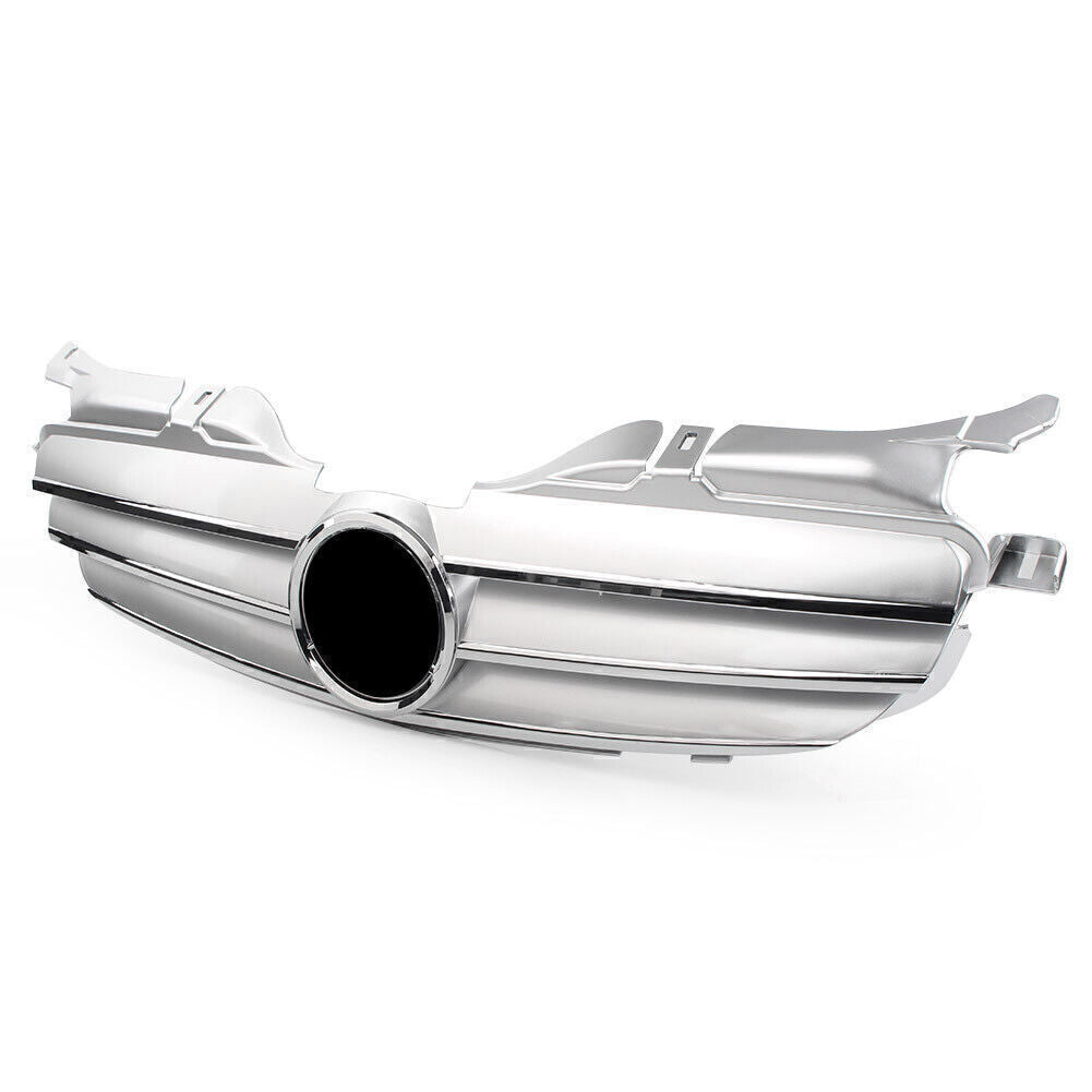 Front Upper Grille Grill for Mercedes-Benz R170 W170 SLK Class 98-04 Chrome