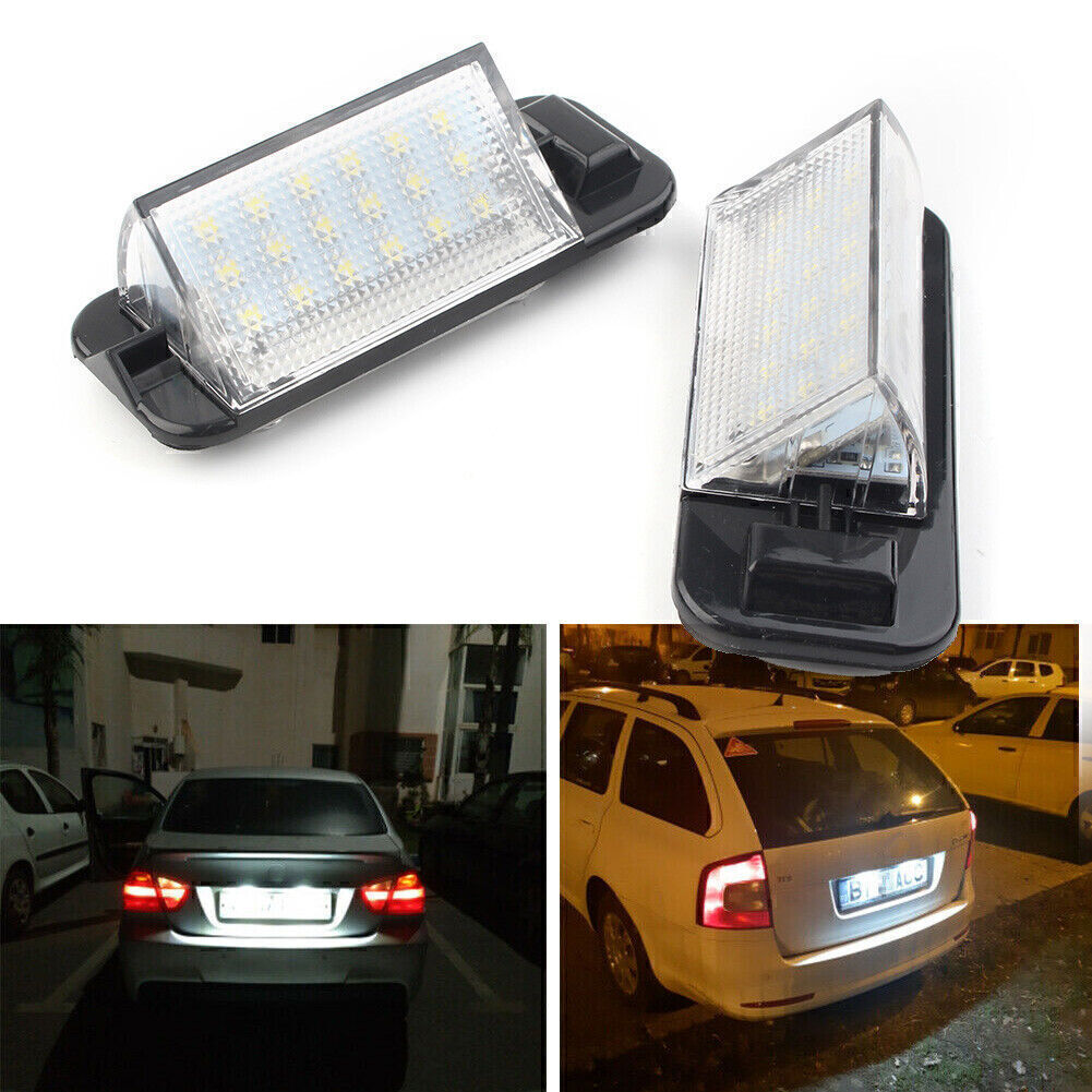 Vehicles License Plate Light Bulb LED Lamp for BMW 3 Series E36 1992-1998 93 94