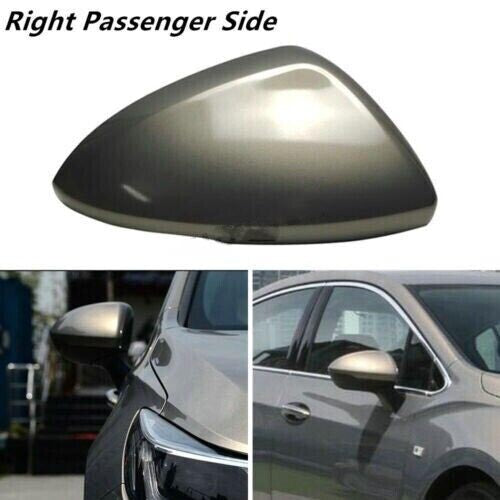 Grey Right Passenger Mirror Cover Cap for Chevrolet for Cruze 17 18 19