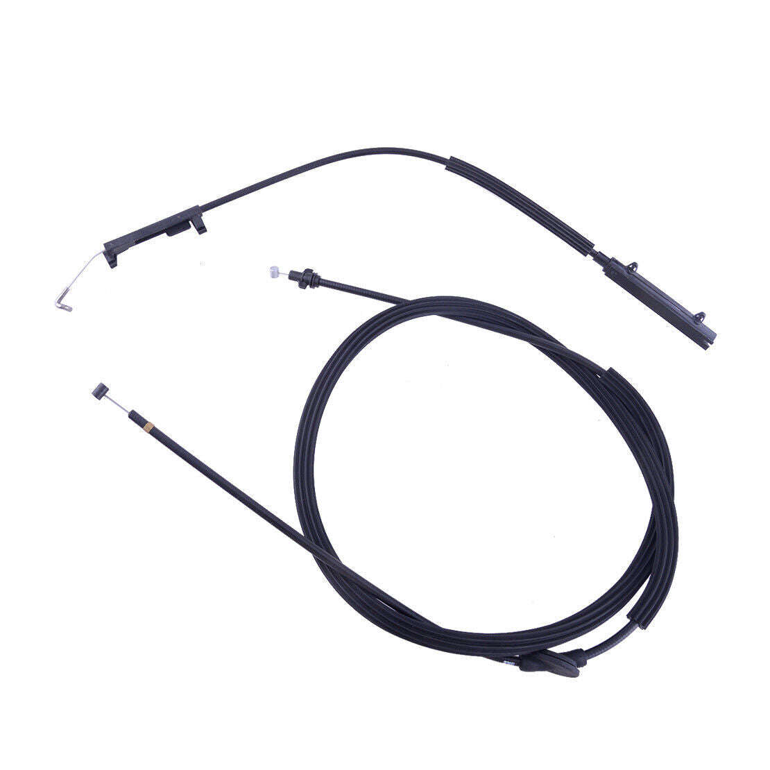 1 Pair Rear+Front Hood Latch Release Cable Line Lock for Audi A4 A5