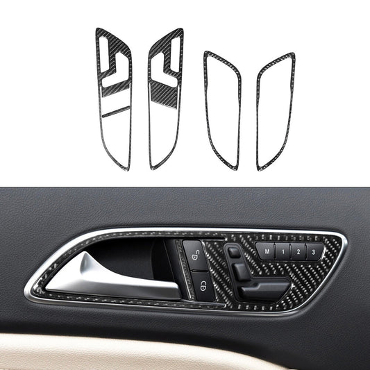 5X Front Door Handle Trim Cover for Mercedes Benz CLA 2014-2018/GLA 2015-2018