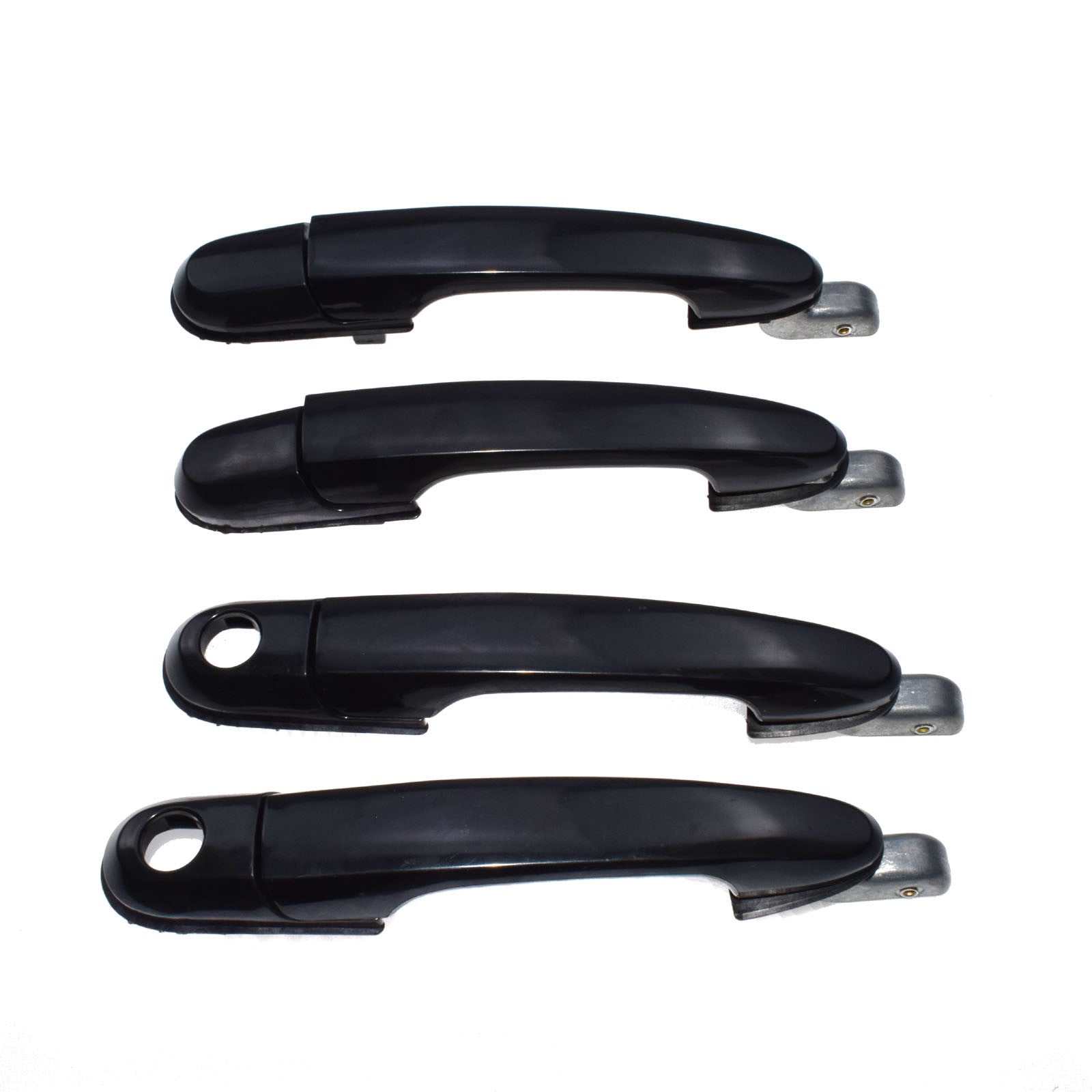 Brand new original black exterior door handle 4-piece set suitable for 05-09 for Hyundai for Tucson .