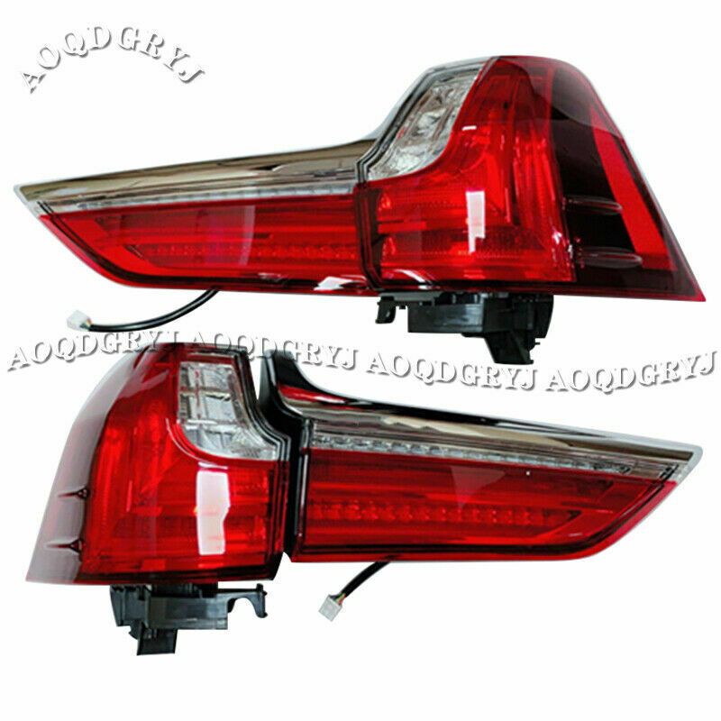 LED Red Rear Light Tail-lamp Brake Lights Assembly Kit for Lexus LX570 2016-2021