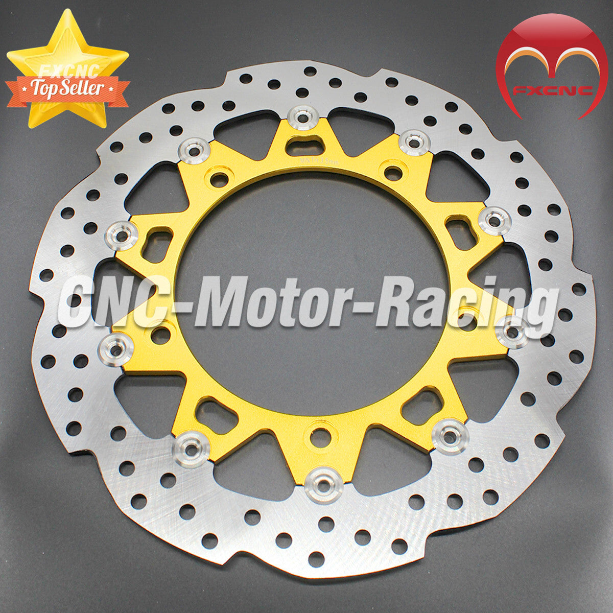 for Honda CB190R motorcycles, a set of floating front and rear brake discs with rotors of 300 mm and 144 mm is required.