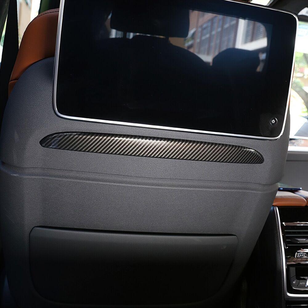 for BMW X5 X7 G05 G07 2019+ Front for Seat Back Decorative Strip Carbon Style