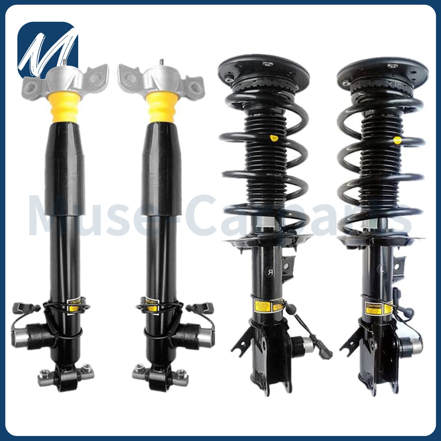 2x Self Leveling Rear L+R Shock Absorber 55367-S9300 for HYUNDAI Palisade 20-22