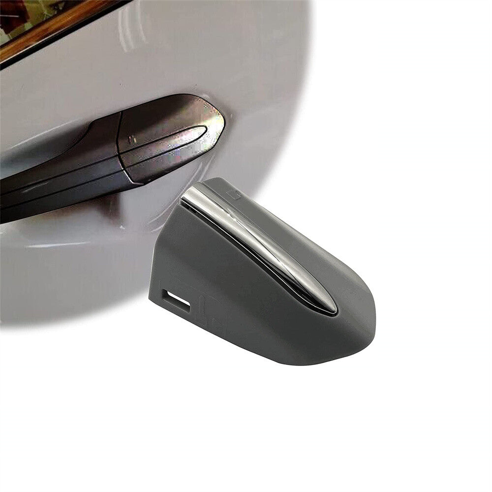 For 2013-20 for Ford Fusion Exterior Left Driver Door Handle Key Bezel Cover Chrome