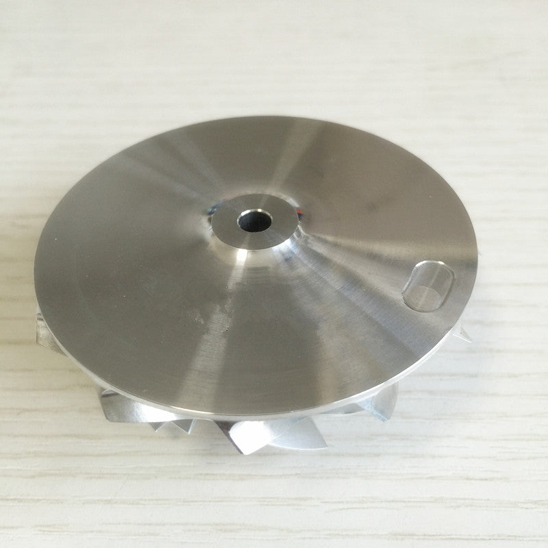 K04 49.62/61.98 mm 6+6 Blade High-Performance Turbine Bill Compressor Wheel