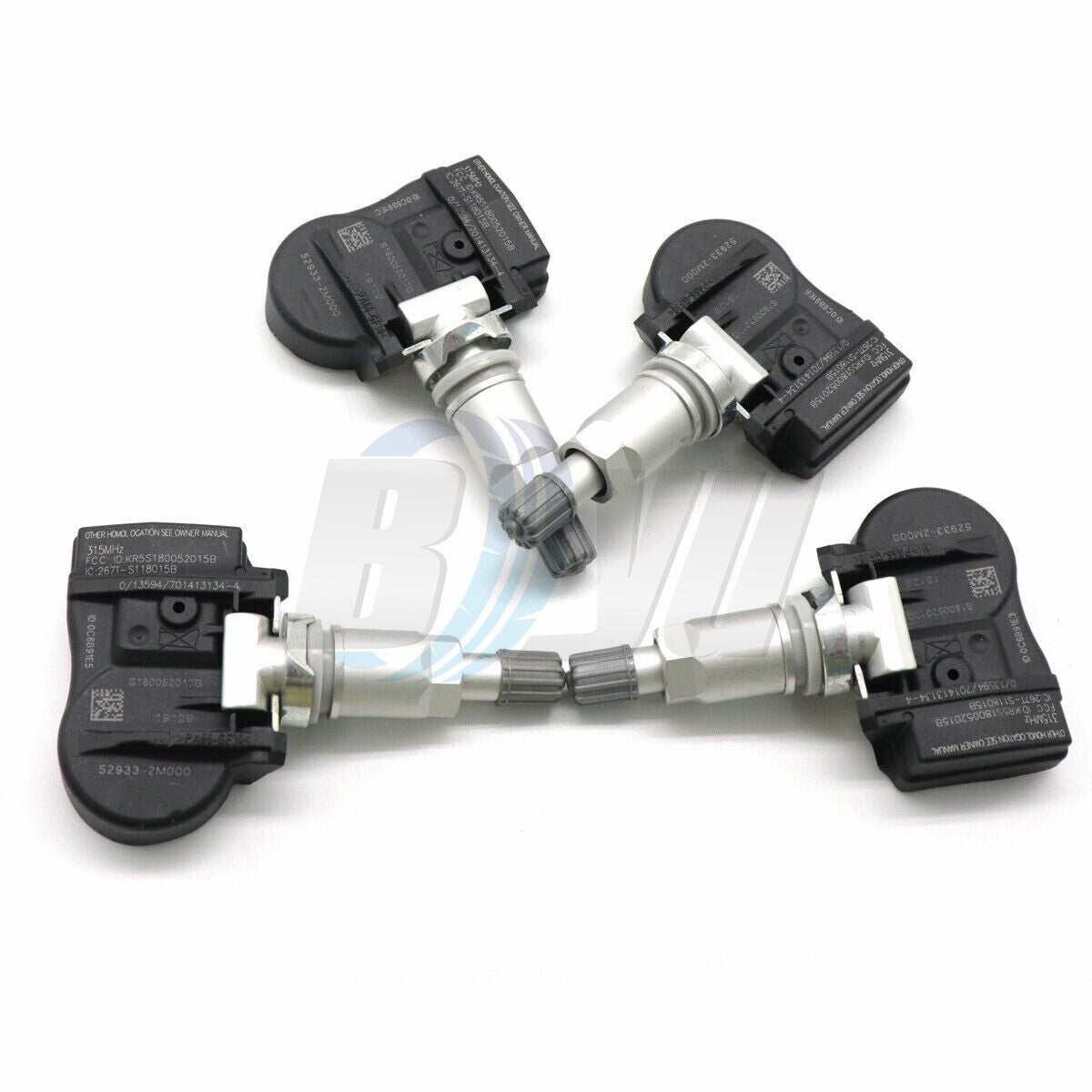 4PCS TPMS Tire Pressure Sensor for Hyundai Accent for Kia Forte 52933-2M000