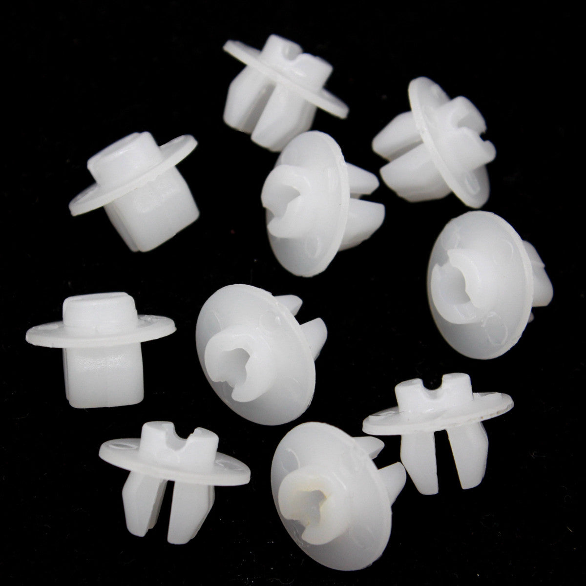 10 Pcs White Nylon Headlight Mounting Grommet for Toyota for Lexus for Scion 9018905142