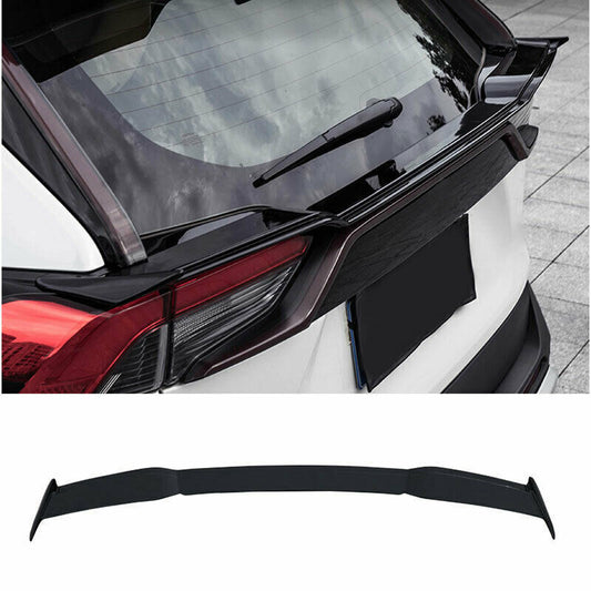 1pcs for Toyota RAV4 2019-2024 Black Rear Trunk Spoiler Tail Middle Lid Wing Lip