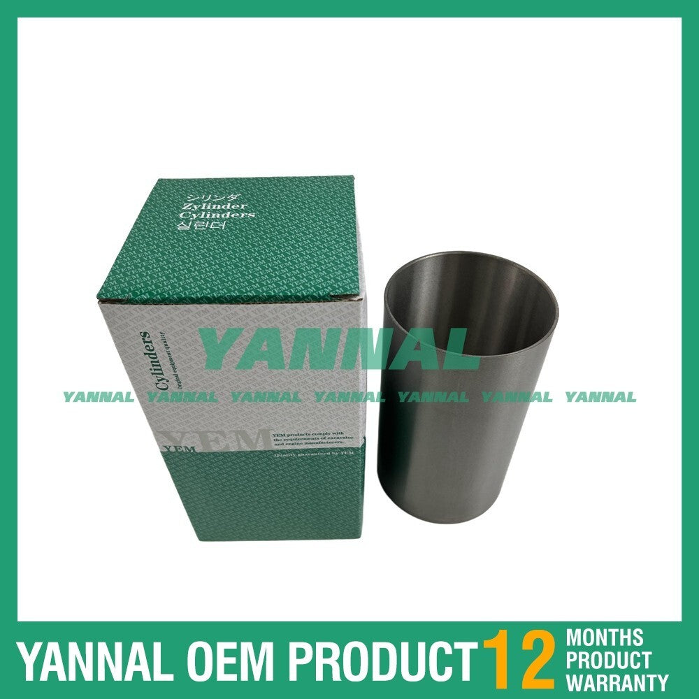 4 new 4DR7 cylinder liners for Mitsubishi