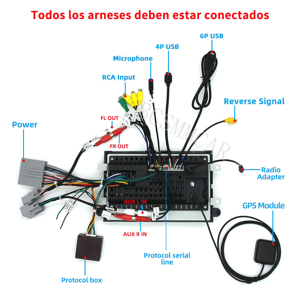 Fit for Ford F150 2004-2008 7 Android 13 Car Stereo Radio GPS Navi WIFI BT AUX