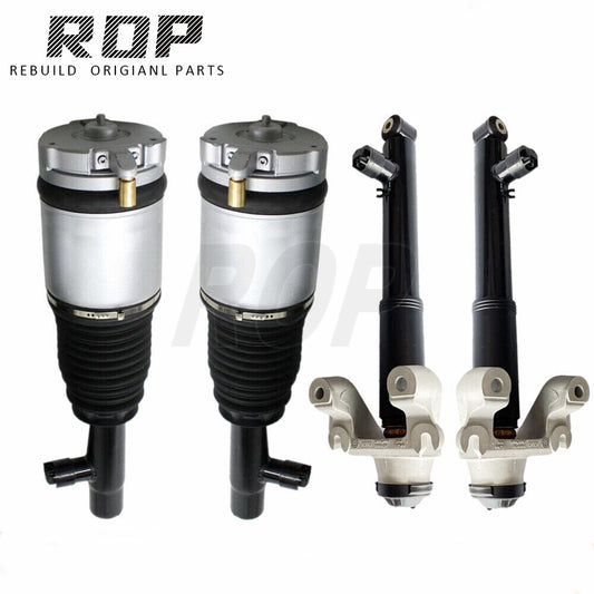 4X for Volvo XC90 2016-2021 Front Rear Air Shock Absorber Struts With Electric