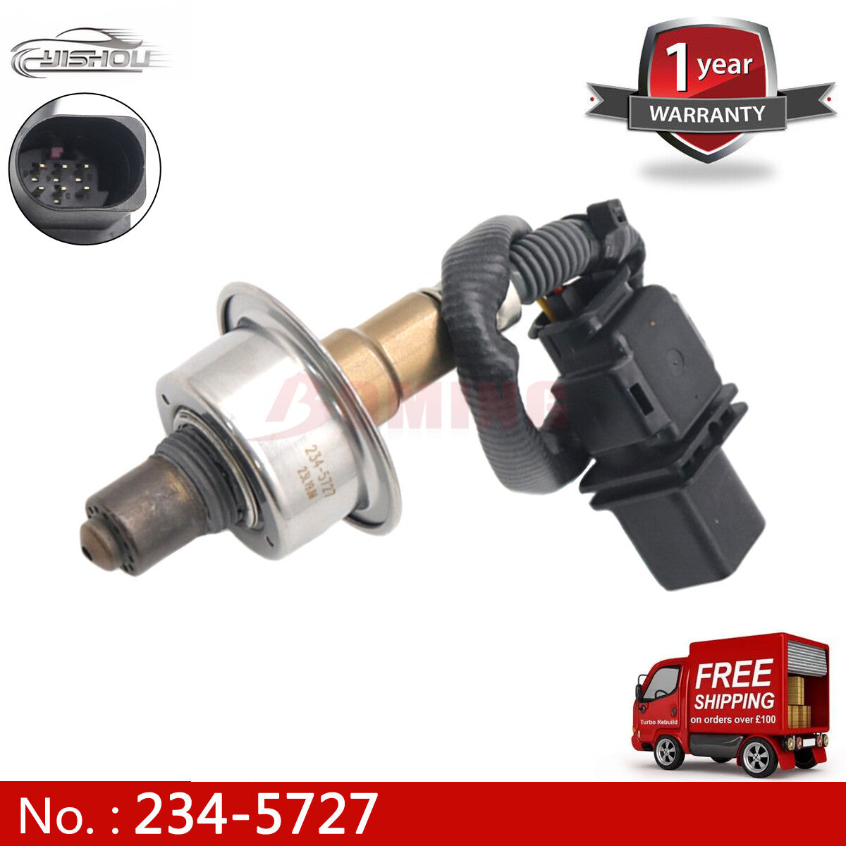 new 36531-RPY-G01 upstream oxygen (O2) sensor 234-5727 for Honda for Civic 2018 - 2021.