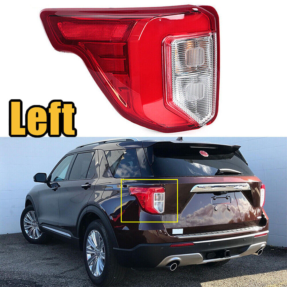 1Pcs For 2020-2021 for Ford Explorer LED Left Rear Brake Lamp Tail Light Driver Side
