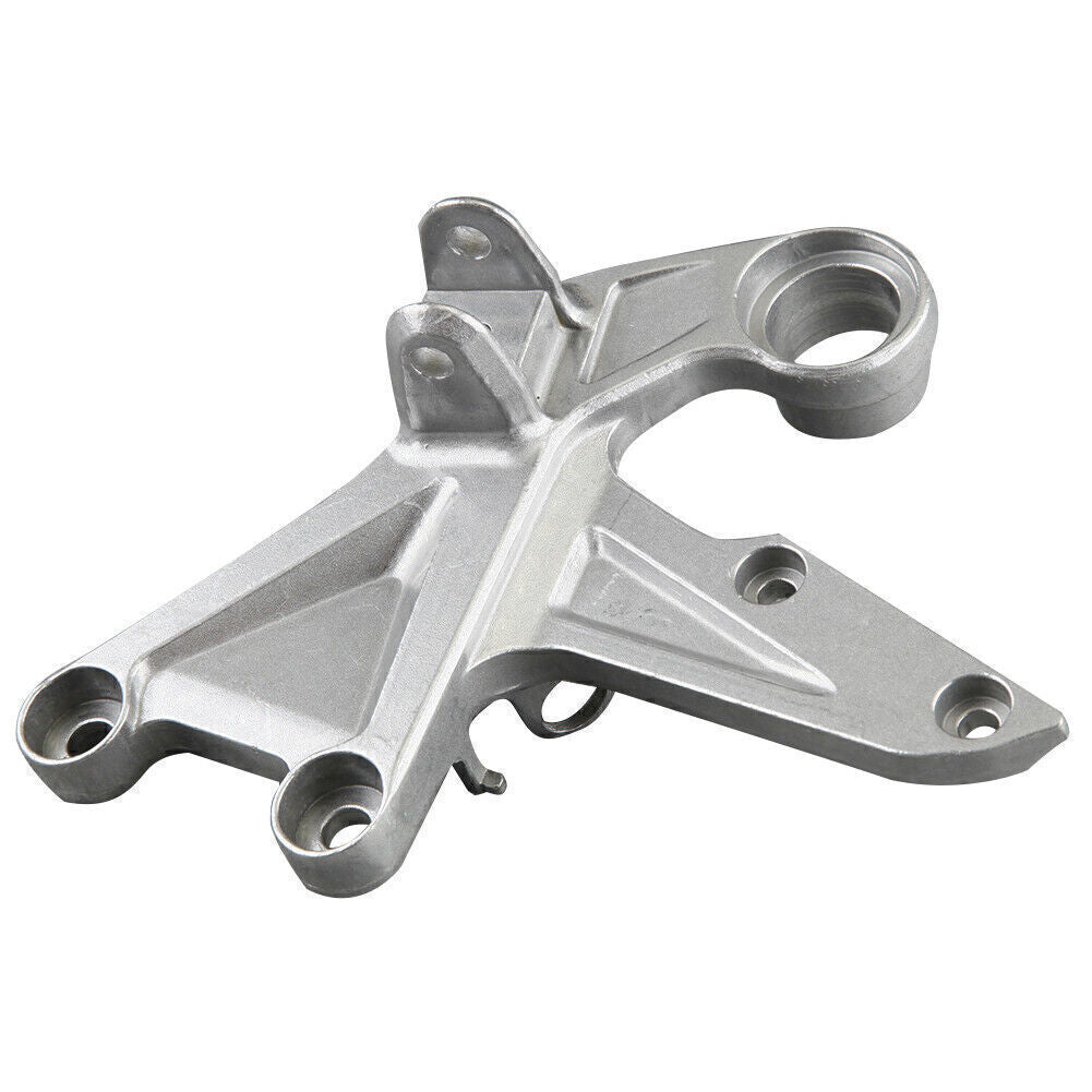 Front Footrest Foot Pegs Rest Pedals Kit Fit for HONDA CBR 1000 RR 2008-2011 Silver