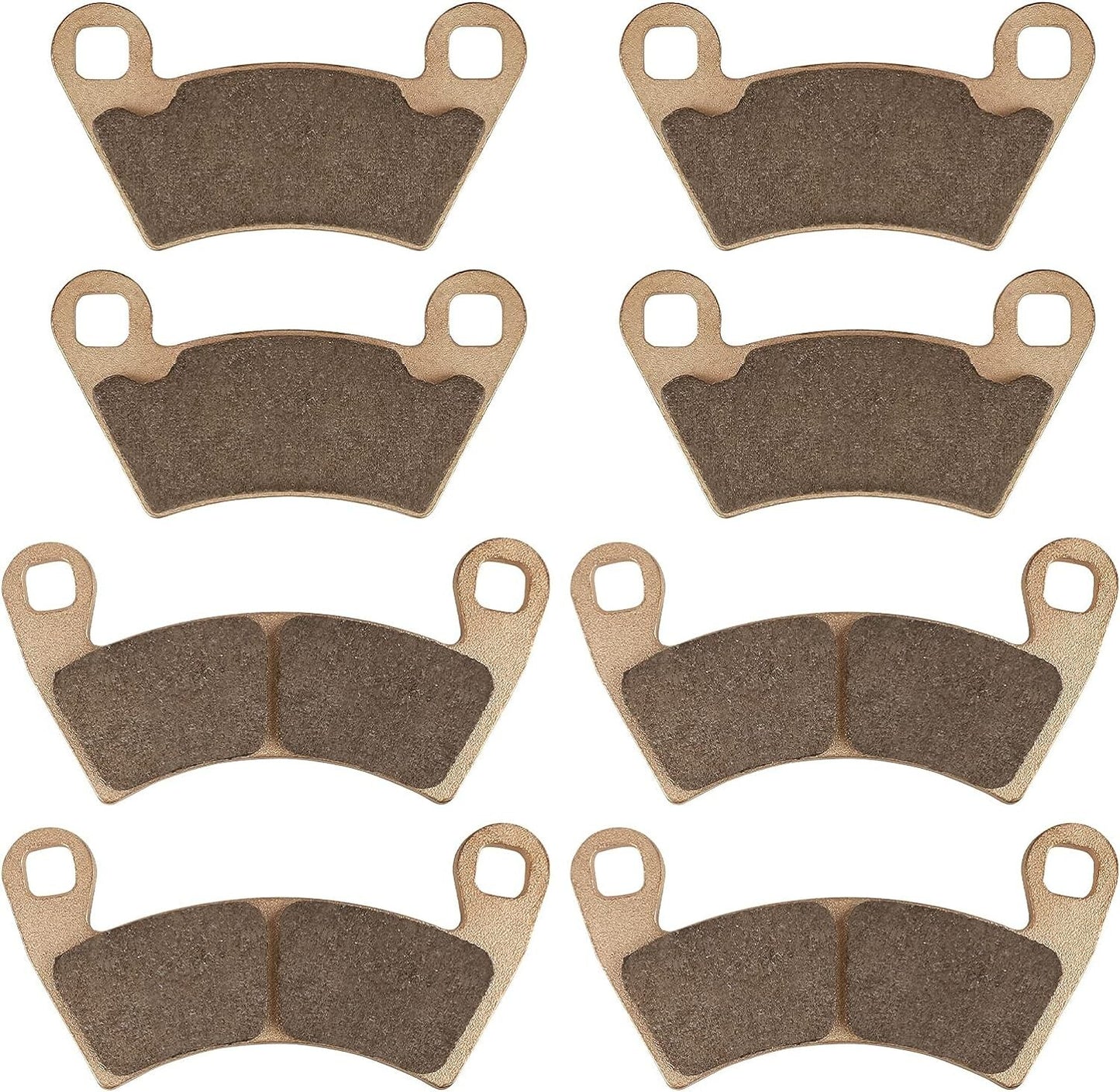 Brake Pads Front and Rear for Polaris Ranger XP 900 2012-2018 for Polaris Ranger 500
