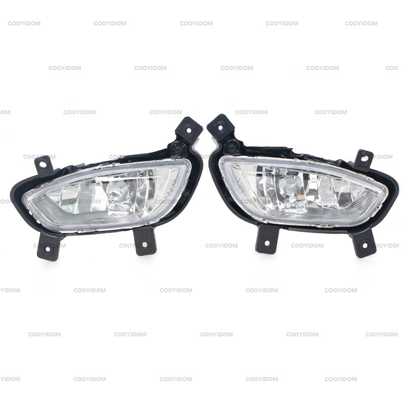 1 Pair Front Bumper Fog Light for KIA RIO SEDAN 2012-2015 DriverPassenger Side