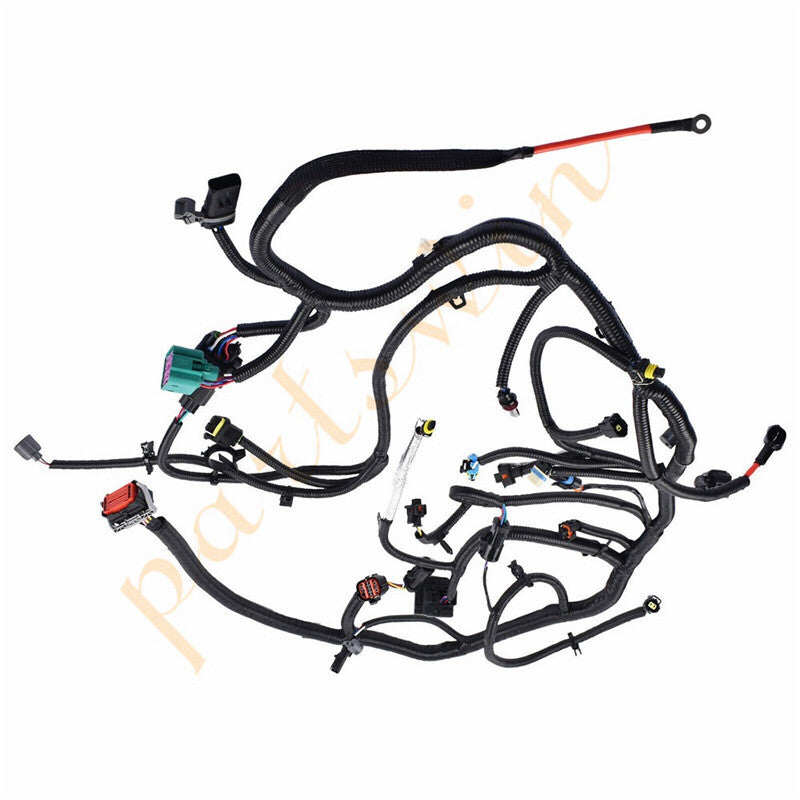Engine wiring harness for 2004 for Ford 250 350 450 550 with heater Ref: 4C3Z12B637CA