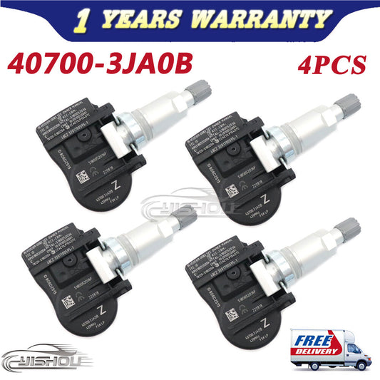 4Pcs Tire Pressure Sensor TPMS 433MHz for Nissan Altima Maxima Murano Pathfinder