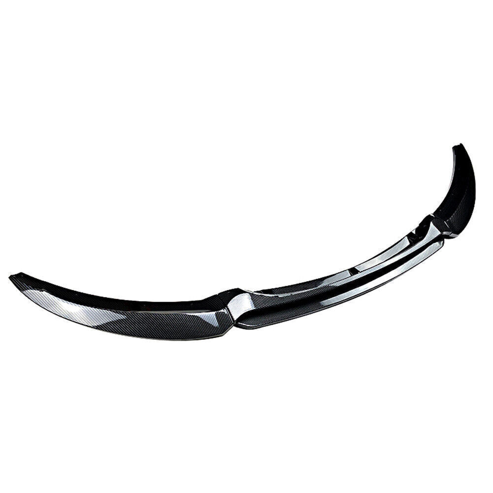Front Bumper Lip Spoiler Diffuser Body Kit Fit for BMW 1 Series E82 E88 Glossy Black