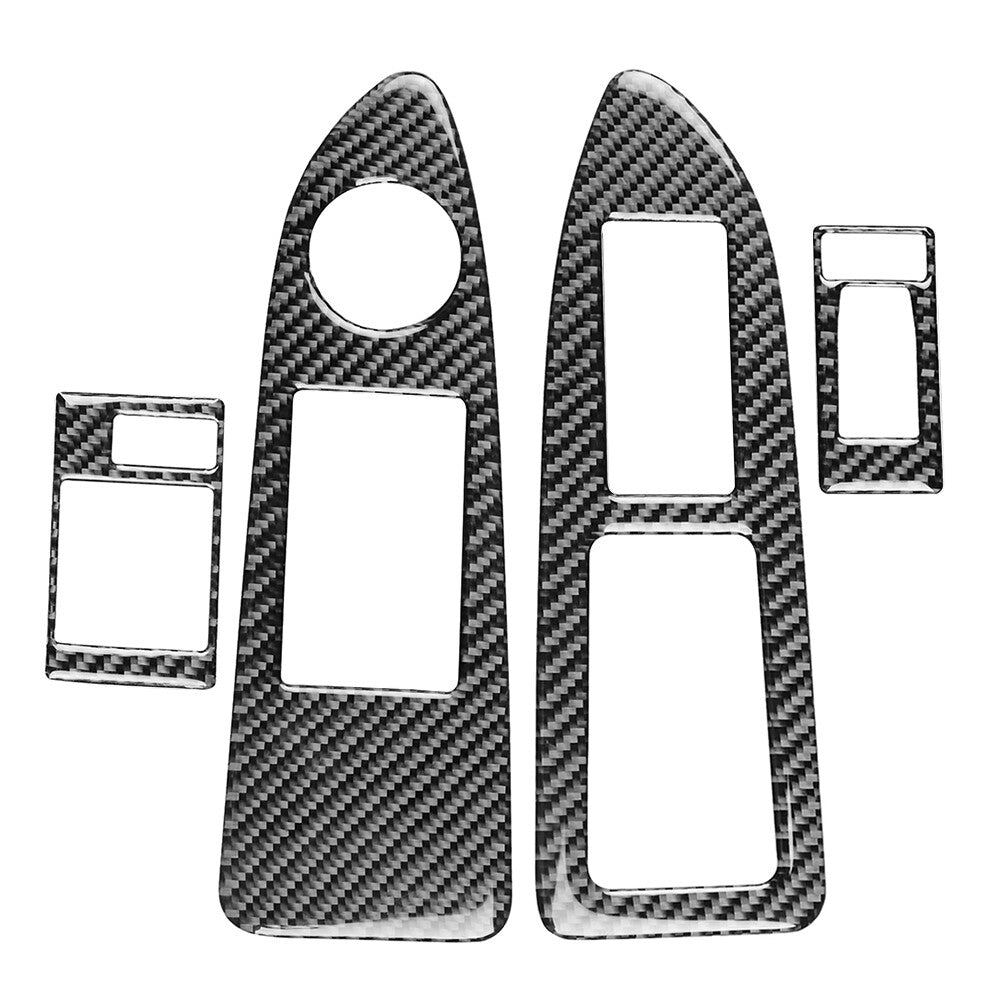 Interior Door Window Switch Control Cover Trim Kit for Dodge for Challenger 2008-14