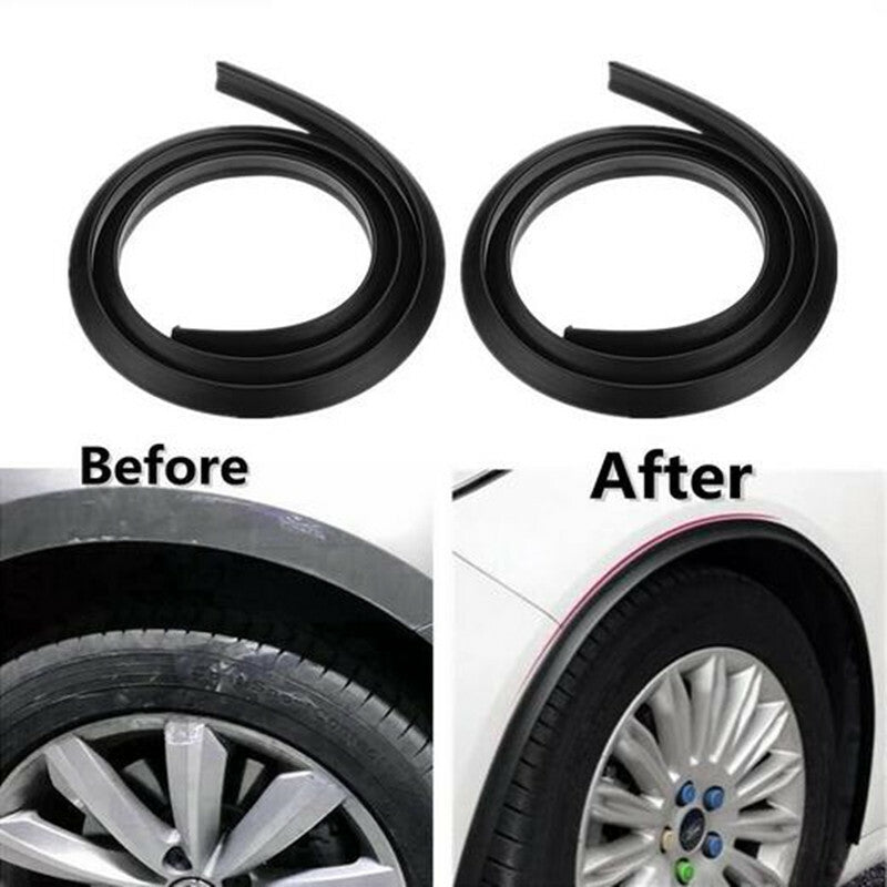 Car Wheel Eyebrow Protector Lip Wheel-arch Trim Arch Extenders Scratch Proof Pad