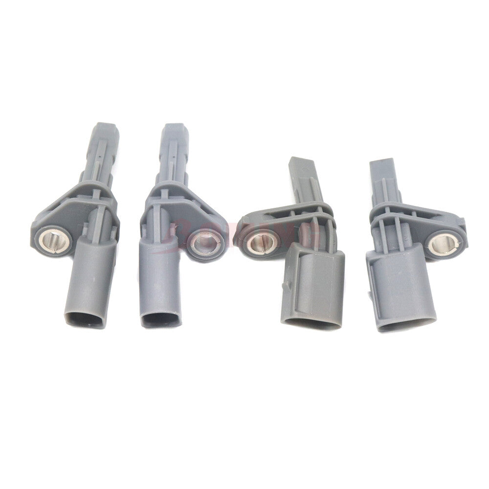 Four ABS wheel speed sensors suitable for Volkswagen , for Audi , for Porsche , and for Skoda models WHT003856A / 7A / 8A / 9A