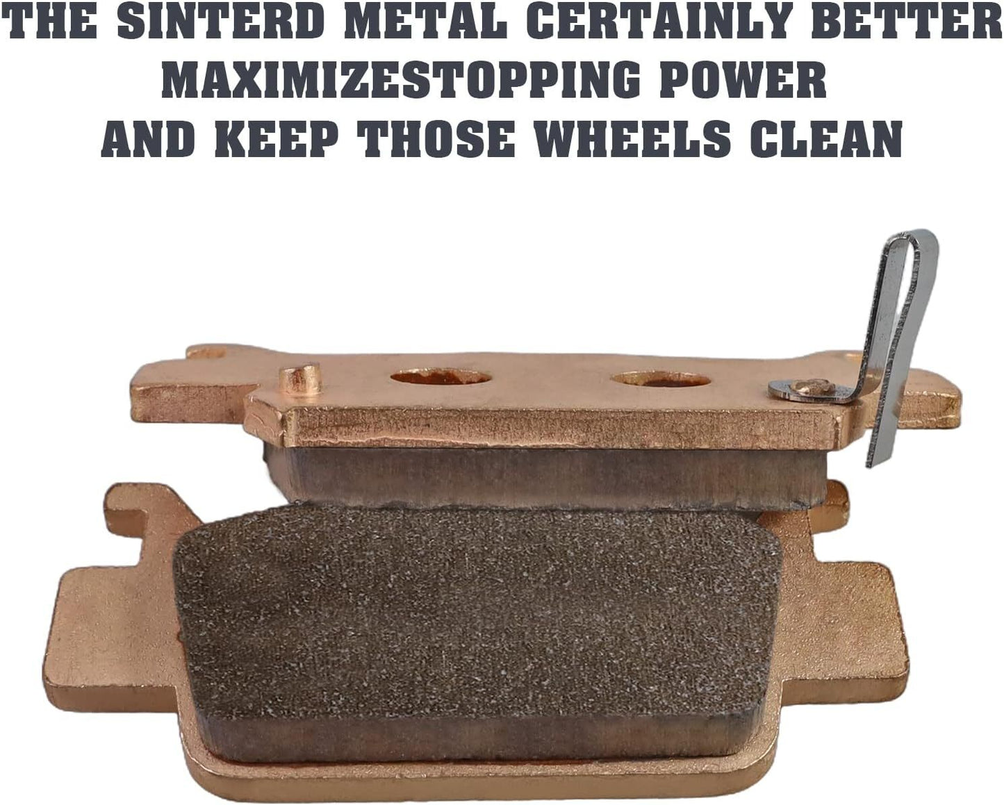 Front Rear Brake Pads for Honda Pioneer 1000 / Pioneer 1000-5 2016-2021 Talon 10