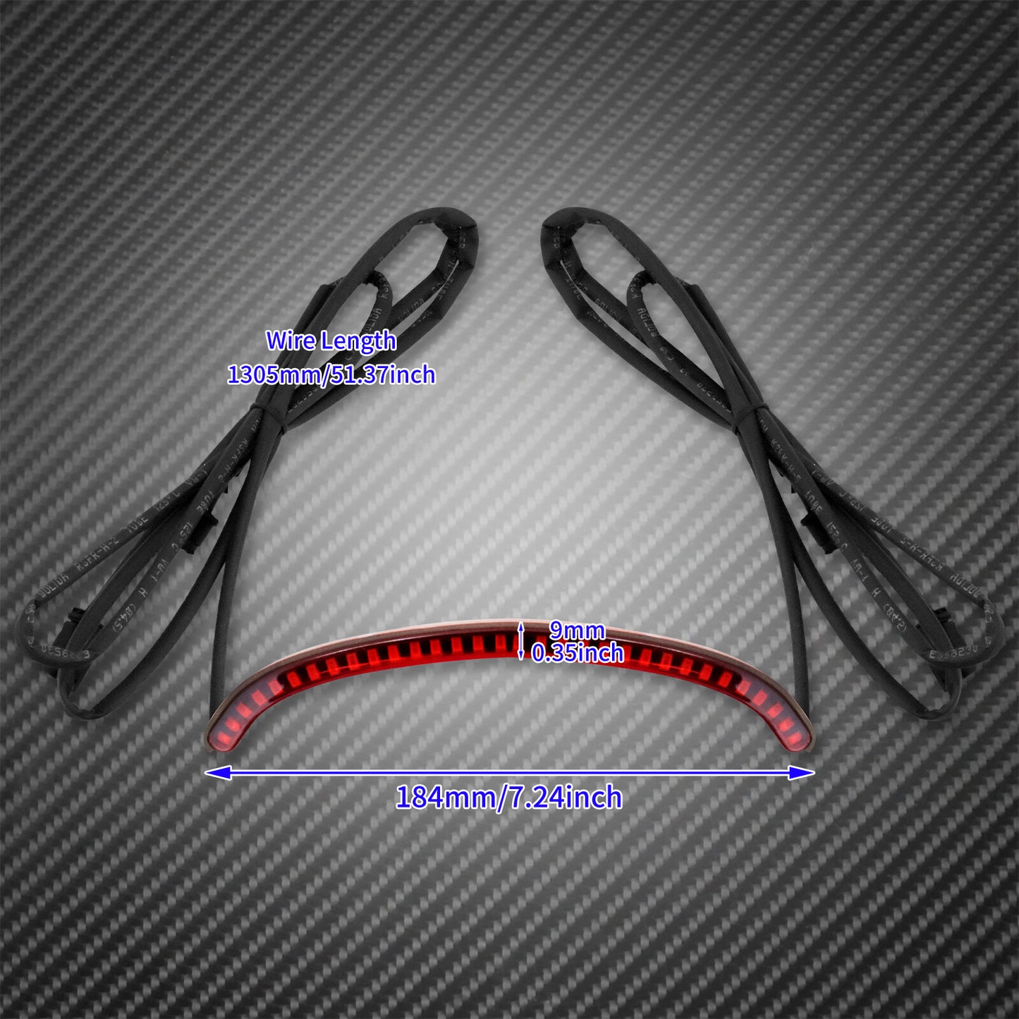 Rear Fender Running Turn Signal Brake Tail Light For Haryley Street Bob 18-2023