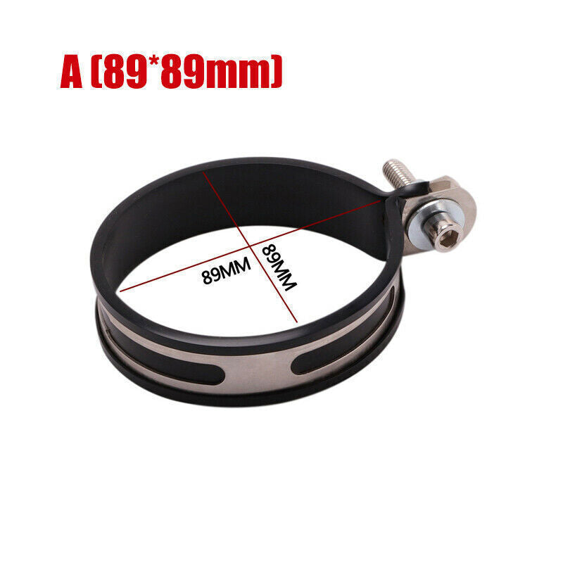 Dirt Bike Universal Exhaust Pipe Muffler Holder Clamp Ring Support Bracket 100mm